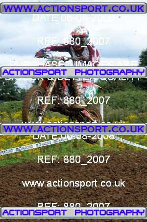 Photo: 880_2007 ActionSport Photography 06/08/2008 Hucklebridge Events MX - Leigh Delamere _3_85s