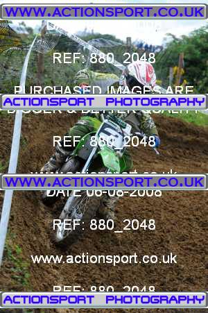 Photo: 880_2048 ActionSport Photography 06/08/2008 Hucklebridge Events MX - Leigh Delamere _4_65s