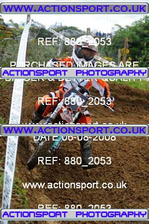 Photo: 880_2053 ActionSport Photography 06/08/2008 Hucklebridge Events MX - Leigh Delamere _4_65s
