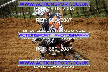 Photo: 880_2087 ActionSport Photography 06/08/2008 Hucklebridge Events MX - Leigh Delamere _4_65s
