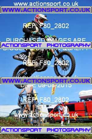 Photo: F80_2802 ActionSport Photography 09/08/2015 AMCA North Wilts MC - Spirt Hill  _4_MX1Juniors