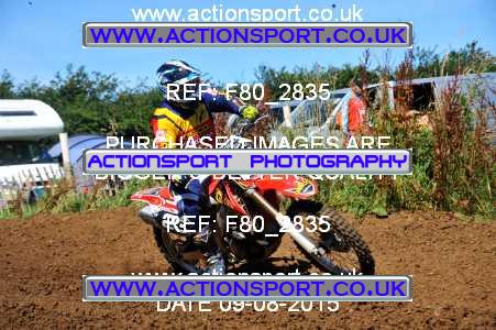 Photo: F80_2835 ActionSport Photography 09/08/2015 AMCA North Wilts MC - Spirt Hill  _4_MX1Juniors
