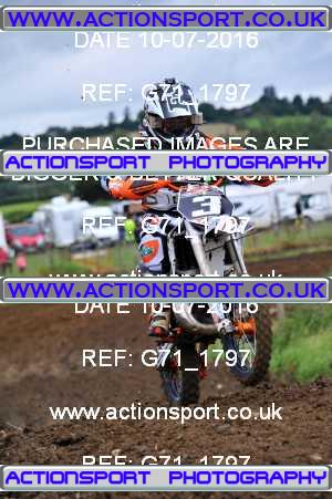 Photo: G71_1797 ActionSport Photography 10/07/2016 MCF South Somerset MX - Grittenham _6_65cc