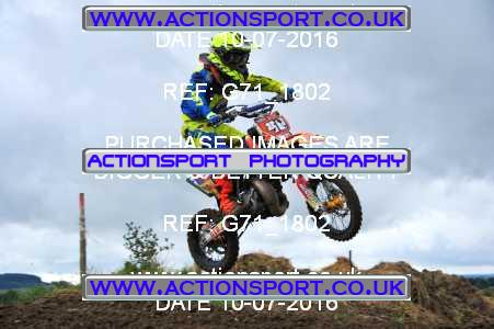 Photo: G71_1802 ActionSport Photography 10/07/2016 MCF South Somerset MX - Grittenham _6_65cc