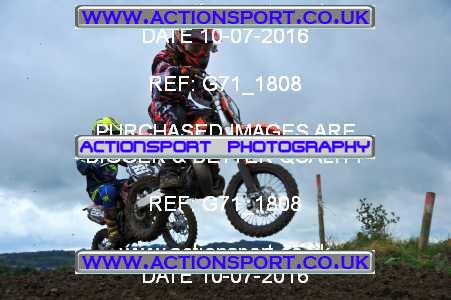 Photo: G71_1808 ActionSport Photography 10/07/2016 MCF South Somerset MX - Grittenham _6_65cc