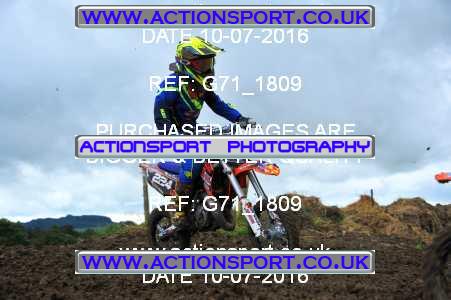 Photo: G71_1809 ActionSport Photography 10/07/2016 MCF South Somerset MX - Grittenham _6_65cc