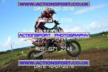 Photo: G71_2745 ActionSport Photography 10/07/2016 MCF South Somerset MX - Grittenham _6_65cc