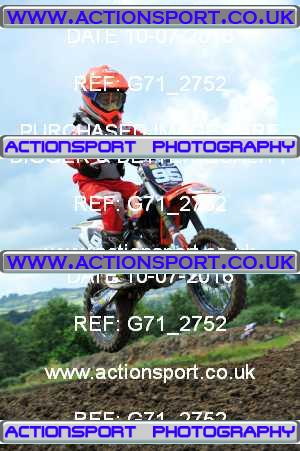 Photo: G71_2752 ActionSport Photography 10/07/2016 MCF South Somerset MX - Grittenham _6_65cc