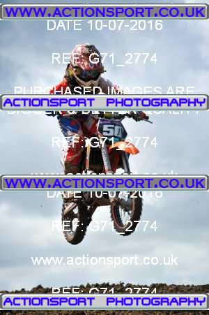 Photo: G71_2774 ActionSport Photography 10/07/2016 MCF South Somerset MX - Grittenham _6_65cc