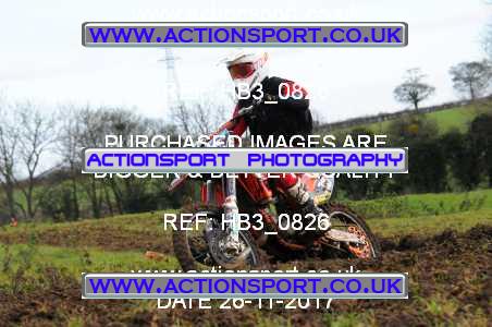 Photo: HB3_0826 ActionSport Photography 26/11/2017 Thornbury MX Practice - Arlingham 1100_Juniors