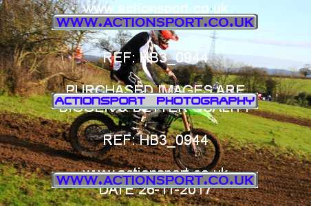 Photo: HB3_0944 ActionSport Photography 26/11/2017 Thornbury MX Practice - Arlingham 1100_Juniors