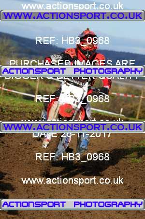 Photo: HB3_0968 ActionSport Photography 26/11/2017 Thornbury MX Practice - Arlingham 1100_Juniors