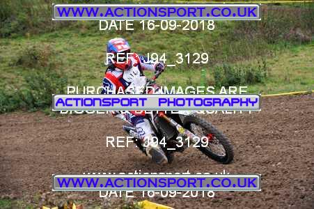 Photo: J94_3129 ActionSport Photography 16/09/2018 AMCA Mid Wilts MXC - Bushton  _2_JuniorsMX1 #581
